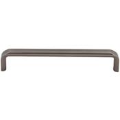 Top Knobs Devon 6-5/16 Inch Center to Center Handle Cabinet Pull Ash Gray
