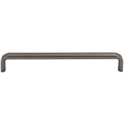 Top Knobs Devon 7-9/16 Inch Center to Center Handle Cabinet Pull Ash Gray