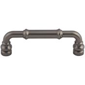 Top Knobs Brixton 3-3/4 Inch Center to Center Handle Cabinet Pull from the Devon Series Ash Gray