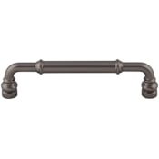 Top Knobs Brixton 5-1/16 Inch Center to Center Handle Cabinet Pull from the Devon Series Ash Gray