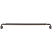 Top Knobs Devon 12 Inch Center to Center Handle Cabinet Pull Ash Gray