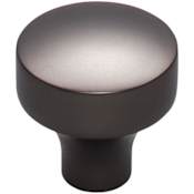 Top Knobs Kinney 1-1/8 Inch Mushroom Cabinet Knob from the Lynwood Collection Ash Gray