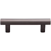Top Knobs Hillmont 3 Inch Center to Center Bar Cabinet Pull from the Lynwood Series Ash Gray