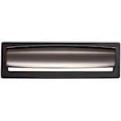 Top Knobs Hollin 5 Inch Center to Center Cup Cabinet Pull from the Lynwood Series Ash Gray