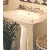 TOTO Promenade 24" Pedestal Bathroom Sink with 3 Faucet Holes Drilled and Overflow - Pedestal Included Bone