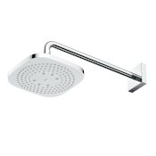 TOTO Square Single Function 8.5" 2.5 GPM Shower Head with Comfort Wave™ Technology Polished Chrome