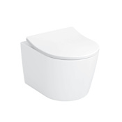TOTO RP Compact 0.9 or 1.6 GPF Wall Mounted Two Piece Elongated Toilet with DuoFit Tank System Cotton White