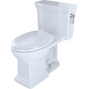 TOTO Promenade II Elongated Toilet with 1.28 GPF - Seat Included Cotton