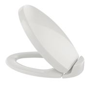 TOTO SoftClose Elongated Closed-Front Toilet Seat and Lid Colonial White