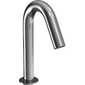 TOTO Helix ECOPOWER 0.5 GPM Single Hole Touchless Bathroom Faucet with 20 Second Continuous Flow Polished Chrome