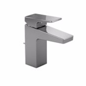TOTO Oberon Single Hole Bathroom Faucet - Drain Assembly Included Polished Chrome