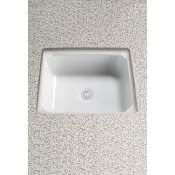 TOTO Guinevere 18-5/8" Undermount Bathroom Sink with Overflow Ebony
