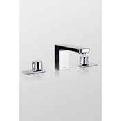 TOTO Kiwami Renesse Widespread Bathroom Faucet Less Pop-Up Drain Polished Chrome