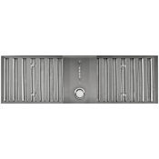 Trade-Wind I3200 Series 390 CFM 30 Inch Wide Range Hood Insert with 3 Fan Speeds and LED Lighting Stainless Steel