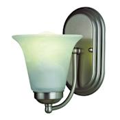 Trans Globe Lighting Single Light Bathroom Fixture Brushed Nickel