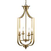 Trans Globe Lighting Hillcrest 4 Light 14" Wide Pendant Antique Gold