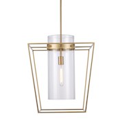 Trans Globe Lighting Nova 18" Wide Pendant Antique Gold