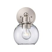 Trans Globe Lighting Polverini 10" Tall Wall Sconce Brushed Nickel