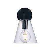 Trans Globe Lighting Terrance 11" Tall Wall Sconce Black