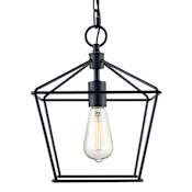 Trans Globe Lighting 10" Wide Mini Pendant Black