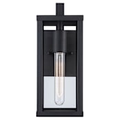 Trans Globe Lighting Oxford Single Light 12-1/2" Tall Outdoor Wall Sconce Black