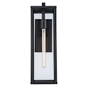 Trans Globe Lighting Oxford Single Light 22-1/2" Tall Outdoor Wall Sconce Black