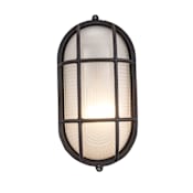 Trans Globe Lighting Single Light Outdoor Medium Bulk Head from the Outdoor Collection Rust