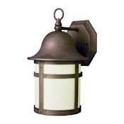 Trans Globe Lighting Thomas 13" Tall Outdoor Wall Sconce Weathered Bronze