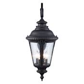 Trans Globe Lighting Stonebridge Four Light Outdoor Large Wall Lantern Rust