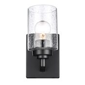 Trans Globe Lighting Mod Pod 9" Tall Wall Sconce Black