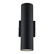 Trans Globe Lighting Compact 12" Tall LED Outdoor Wall Sconce Black
