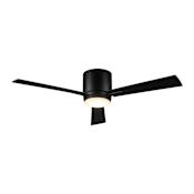 Trans Globe Lighting Finnley 3 Blade Indoor Ceiling Fan Black