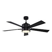 Trans Globe Lighting Arden 5 Blade Indoor Ceiling Fan Black
