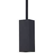 Trans Globe Lighting Rowland 5" Wide LED Outdoor Mini Pendant Black