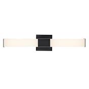 Trans Globe Lighting Saavy 2 Light 24" Wide LED Bath Bar Black