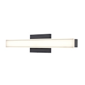 Trans Globe Lighting Jett 24" Wide Bath Bar Black