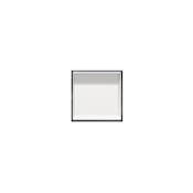 Transolid Expressions 14" Wide Wall Mounted Shower Shelf White