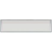 Transolid Expressions 59" Wide Wall Mounted Shower Shelf White