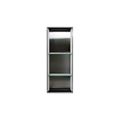 Transolid Saramar 14" Wide Wall Mounted Shower Shelf Stainless Steel / White