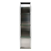Transolid Saramar 14" Wide Wall Mounted Shower Shelf Stainless Steel / White