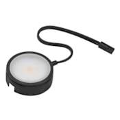 Tresco 120V 4W Pockit 120-M Non-Linkable LED Puck Light - 3000K Black