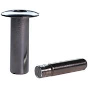 Trimco Fantom 1-15/16" Floor Mounted Barn Door Stop Polished Chrome