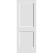 Trimlite 20" x 80" 2 Panel Shaker Primed Solid Core Interior Passage Door Slab Unfinished