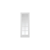 Trimlite 24" by 80" 10 Clear Glass Lite Reversible Handed Ovolo Edge Interior French Door Slab Primed