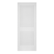 Trimlite 24" by 80" 2-Panel Colonial Interior Slab Passage Door with Ovolo Sticking Profile Primed