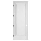 Trimlite 26" by 96" 1-Panel Colonial Left Handed Interior Prehung Passage Door with Oil Rubbed Bronze Hinges and 7-1/4" Door Jamb Primed