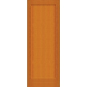 Trimlite 28" by 80" 1-Panel Shaker Interior Slab Passage Door Douglas Fir
