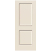 Trimlite 28" x 80" Primed 2-Panel Carrera Molded Solid Core Slab Door Primed
