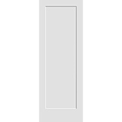 Trimlite 28" by 84" Shaker 1 Panel Interior Passage Door Slab Primed