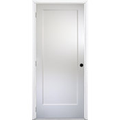 Trimlite 30" by 80" 1 Panel Bevel Shaker Interior Slab Passage Door Unfinished